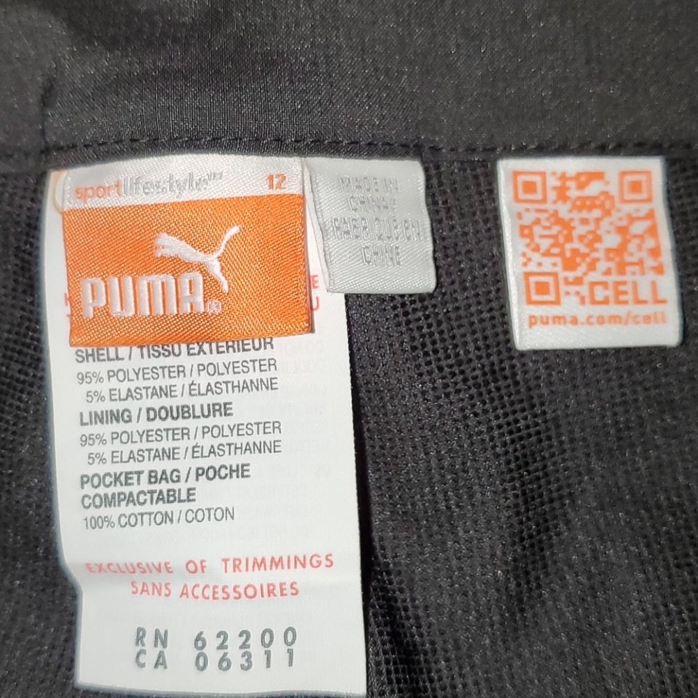 Puma Women's Golf/Tennis Skorts Sz 12 Black - Picture 8 of 10